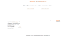 Desktop Screenshot of gtrade-terasy.cz